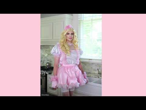 Beautiful Sissies Crossdressers In Pink Frilly Dresses