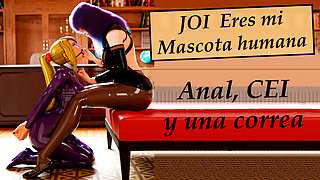 Spanish JOI, you are my pet now. Anal and CEI.