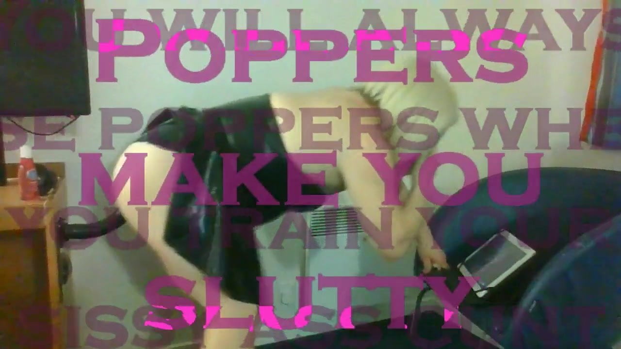dumb sissy fucktoy poppertrainer