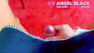 Sissy squirts her sterile load to interracial BNWO white extinction porn angel scarlett black