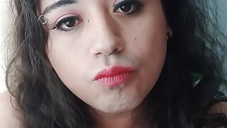 Crossdresser cumming tutorial