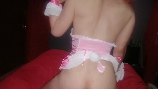 Sissy Hope vs Big Plug, the desperate and nasty urge to expand her boipussi until sissigasm.