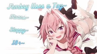 You Make Your Femboy Hump a Vibrating Toy