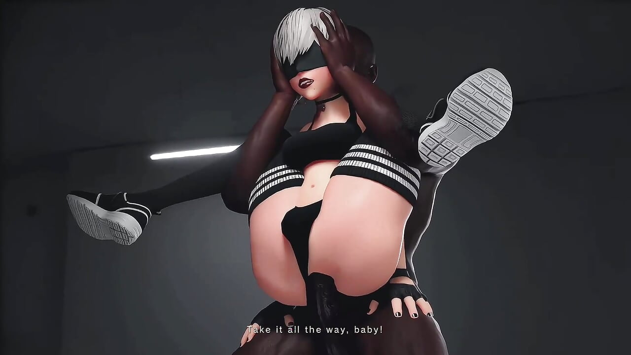 While 2B is away, 9S decides to explore his feminine side (Nier Automata JOI) (Feminization)
