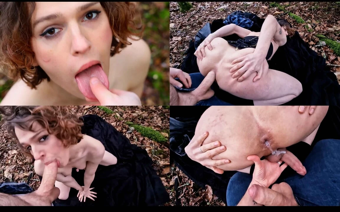 Gorgeous Trans Get’s Her Asshole Destroyed